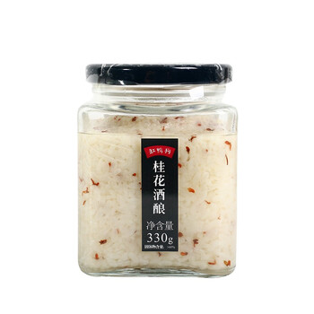 缸鸭狗桂花酒酿330g 缸鸭狗桂花酒酿330g 中华老字号手工酿造香甜糯米甜酒醪糟江南月子米酒美食甜品速冻面点生鲜 行情报价价格评测 京东