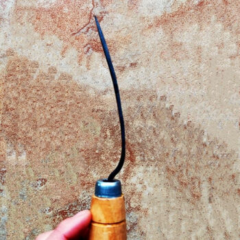 适之纯手工剥玉米粒辅助工具干玉米剥粒锥子手动脱粒锻打老款剥离钻头