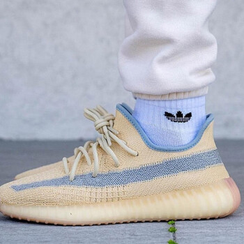 阿迪達斯(adidas)男女鞋 yeezy 350 v2 boost限量侃爺椰子運動鞋跑鞋