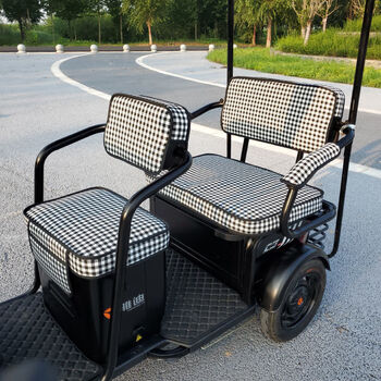 雅迪c2c3c4c5c6c9c11c20小海鸥座套三轮车专用座套加厚棉麻布通用