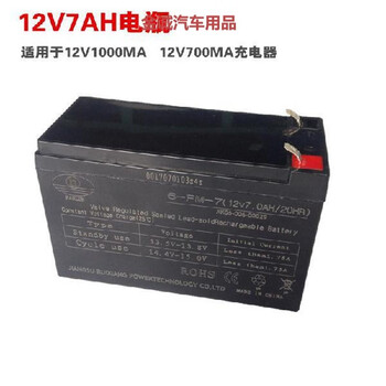 儿童电动车充电器6v伏12v7ah童车摩托车遥控汽车电瓶小通用蓄电池12v7ah电瓶加充电孔 图片价格品牌报价 京东