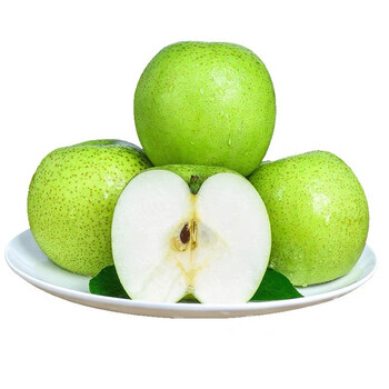青皮皇冠梨 新鲜水果翠玉梨翠冠梨应季脆甜青梨酥梨子 10斤青皮皇冠梨
