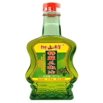 重慶特產樹上鮮麻油400ml250ml130ml家用花椒油特麻鮮花椒油特麻青