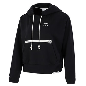 nike耐克女子连帽衫短款运动套头卫衣da6484010新款商场da