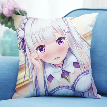 爱蜜莉雅抱枕cos双面从零开始的异世界生活周边二次元动漫礼物女图案