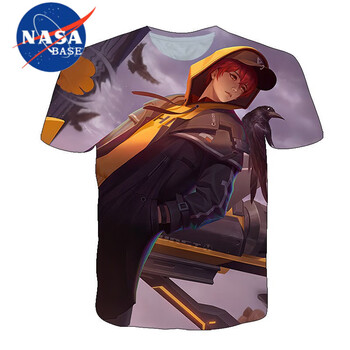 nasa base王者荣耀时之恋人刘备孙尚香时空恋情侣服男女装短袖t恤夏装