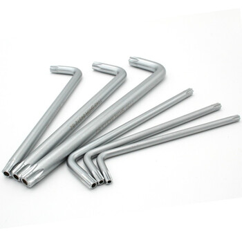 世达(sata)加长中孔花形梅花t型内六角扳手 tt8 84503(3把装)