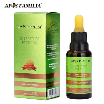 APIS FAMILIA巴西绿蜂胶液滴剂 高浓度 原装进口保健品 蜂胶滴剂 30ml 【绿标】高浓度绿蜂胶滴剂1瓶