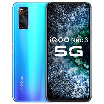 vivo iQOO Neo3 5G 8GB+128GB 青空蓝 高通骁龙865 144Hz竞速屏 立体双扬 44W闪充  双模5G全网通手机