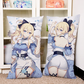 原神抱枕 胡桃可莉动漫定制睡觉抱枕床上长枕靠二次元周边 琴海风之梦