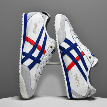 staycation老虎鞋tiger正品官方虎冢鞋女鬼冢女鞋旗舰店官网真皮经典