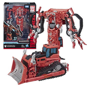 孩之宝(hasbro)变形金刚玩具 电影10周年ss系列大力神推土机 收藏模型