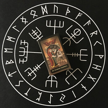 deviant moon tarot 邪月塔罗牌无边框 异月英文卡牌配牌袋 邪月塔罗