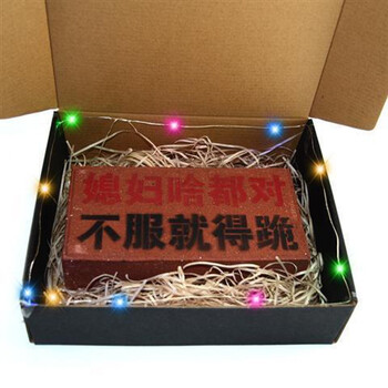 恶搞怪整人ins抖音同款真板砖头生日礼物整蛊送男生女生朋友 媳妇啥都