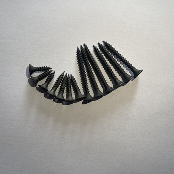 嘉钇  黑丝碳钢自攻螺丝  高强自攻丝 m3.5*50     mei te