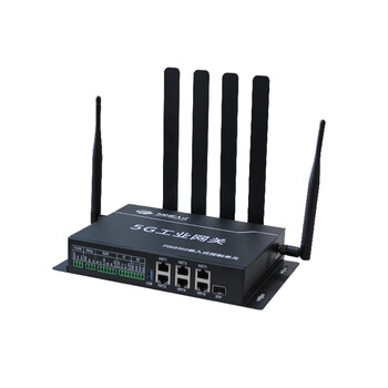 5g工业网关  5g/4g/3g/2g全兼容工业cpe  6千兆网口工业网关 fcu2302