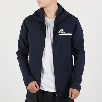 adidas阿迪达斯男装2022春季新款运动服zne跑步训练舒适休闲针织透气
