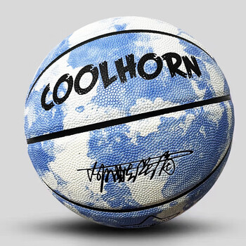 水墨蓝色 配件礼包 七号篮球(标准球)