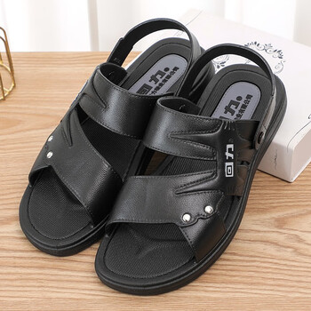 回力上海回力凉鞋男拖鞋精品防滑耐磨简约休闲日常工作两穿沙滩塑胶鞋