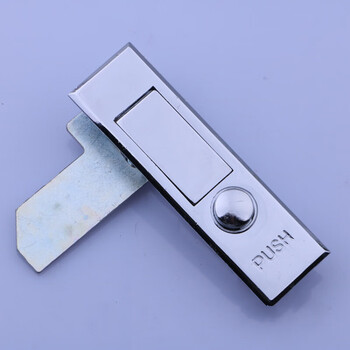 ms503按钮平面锁 配电柜门锁 消防栓柜门锁 开关控制柜门锁 折弯锁片