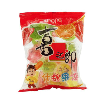 喜之郎 果凍 360g 袋裝 六一兒童節禮物禮品 零嘴零食小吃 什錦果凍【