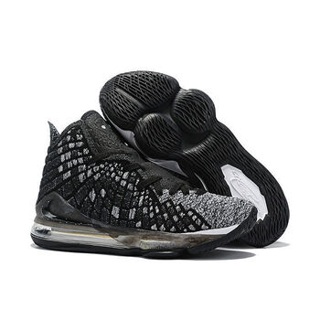 【官方自营旗舰店 】lebron詹姆斯17代全篮球鞋 lbj17紫金王朝黑紫白