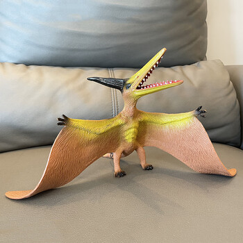 clcey侏罗纪风神翼龙恐龙玩具男女孩儿童大号软胶仿真动物模型无齿