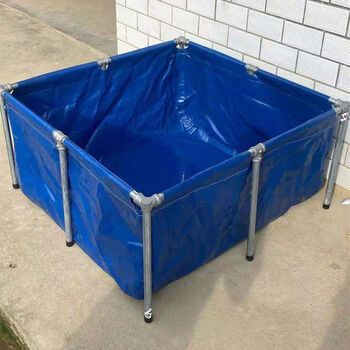 大型鱼缸家用帆布养鱼池箱阳台移动水族箱户外水产养殖折叠蓄水池