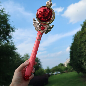 定制美少女战士水冰月巴啦啦小魔仙变身魔法棒拍照道具周边 大号圆