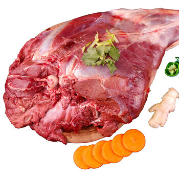 鹿腿9斤鹿腿鹿肉新鲜鲜鹿肉鹿乡梅花鹿肉鹿腿肉腾旺纳跃