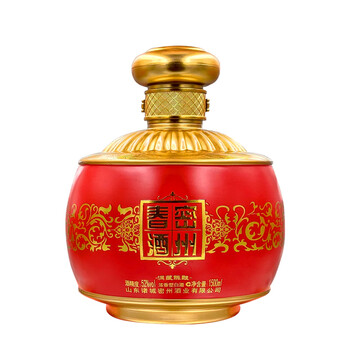 5l装三斤坛 52度浓香型 洞藏陈酿酒 喜庆收藏 红色 52度 三斤洞藏陈酿