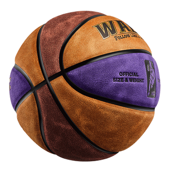 卡宾欧篮球翻毛皮篮球翻毛篮球牛皮手感水泥地耐磨室外比赛7号学生