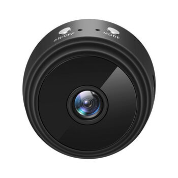 美的美居通用超清夜视360度旋转远程全景无线连接手机家用摄像头室外