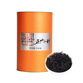 八享时正山小种250g 武夷山红茶 过年年货 经典罐装茶叶 京东出品