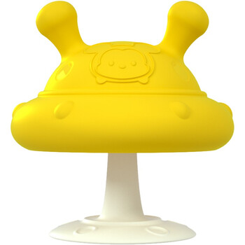 迪士尼(disney)母婴 宝宝小蘑菇牙胶 婴儿磨牙棒可水煮咬咬乐防吃手