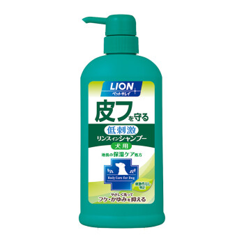 狮王（Lion ）艾宠宠物 护肤二合一香波自然草本香型550ml 狗狗沐浴露（日本进口）