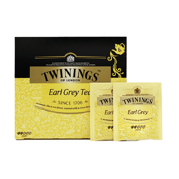 川宁（TWININGS）豪门伯爵红茶波兰进口50袋*2g  茶叶袋泡茶 办公室下午茶