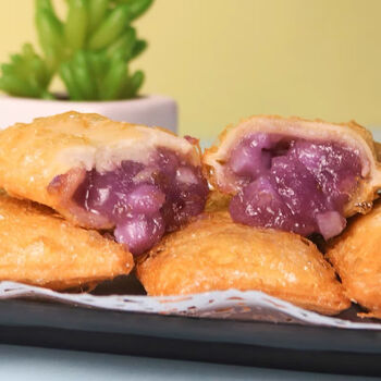 仙僖俫红豆派香芋派半成品肯德基麦当劳甜点小吃休闲食品香芋派一袋