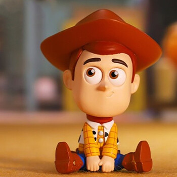 玩具总动员系列盲盒巴斯光年胡迪抱抱龙三眼叉叉 胡迪