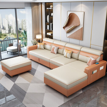 派町家具沙发床贵妃折叠两用双三人轻奢免洗科技布沙发床多功能大小