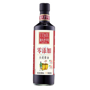 海天 头道系列 生抽酱油【0添加特级酱油】480ml 炒菜凉拌提鲜