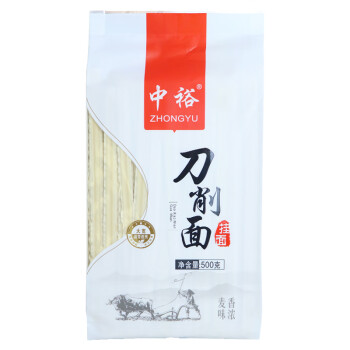 中裕（ZHONGYU）刀削面挂面500g*5袋 宽面条袋装速食方便食品拌面山东面