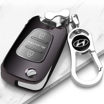 车知晓专用于北京现代13款途胜钥匙包外套12年ix35车遥控1416瑞奕锁匙