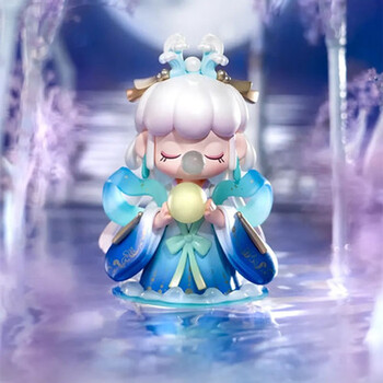 囡茜nanci诗词歌赋盲盒可爱古风摆件公仔女孩礼 物 隐藏款海上生明月