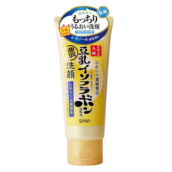 莎娜（SANA）豆乳美肤紧致润泽洗面乳150g（豆乳 洗面奶 洁面乳 温和不刺激 ）日本原装进口