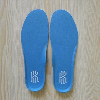 初轩欧文8鞋垫适配s2 3代透气吸汗透气防臭 平垫 浅蓝白标欧文 41