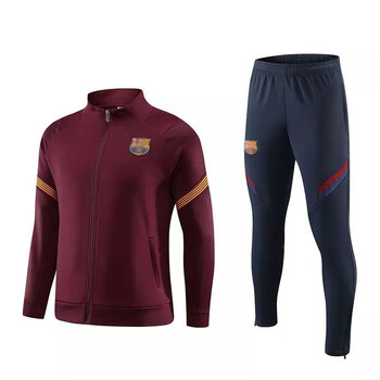 cdpc足球长袖训练服外套套装男女尤文巴萨皇马多特秋冬季运动队服定制