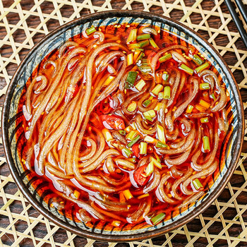 5斤酸辣粉粗粉干货 山东农家手工纯商用专用地瓜番薯红薯粉条