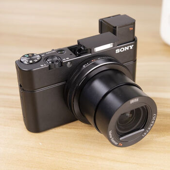 索尼(sony) dsc- rx系列美颜自拍旅游家用照相机黑卡3三代 标配 128g