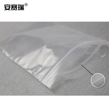 安赛瑞 透明PE自封袋（1000个装）7×10cm 厚度80μm  36081